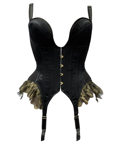 I can't stop thinking about her. (Her: The Sian Hoffman Merry Widow corset  which would be custom made to have a 5 inch waist reduction and would fit  my tits perfectly) 